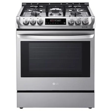6.3 cu. ft. Gas Slide-in Range with ProBake Convection™ and EasyClean®